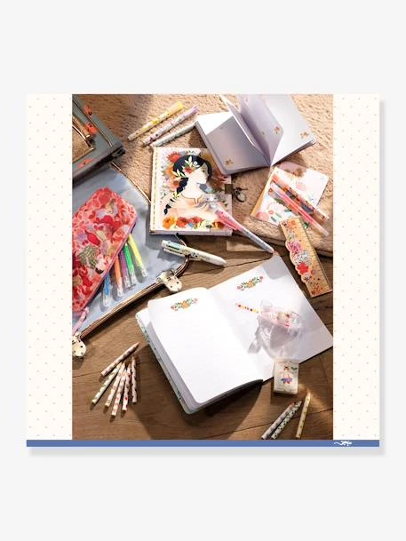 6 Stylos Gel Pailletés - DJECO Rose - Djeco – Image 2