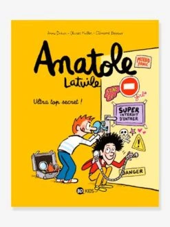 Anatole Latuile T.5 - Ultra-top Secret ! - BAYARD JEUNESSE Blanc - Hachette