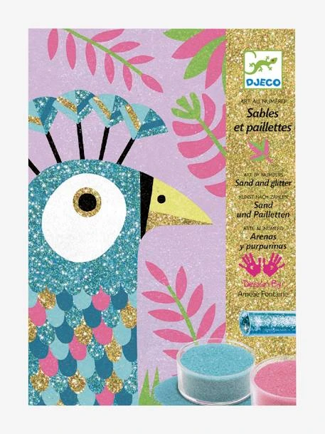 Atelier Sables Colorés Eblouissants Oiseaux Multicolore - Djeco – Image 2