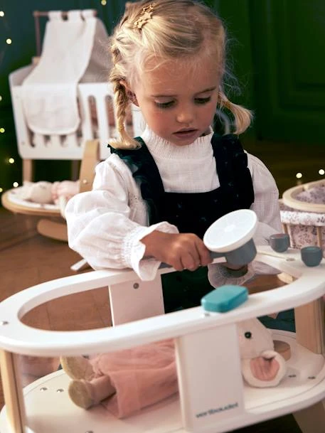 Baignoire Poupon Plexi/bois FSC® Blanc - Vertbaudet – Image 4