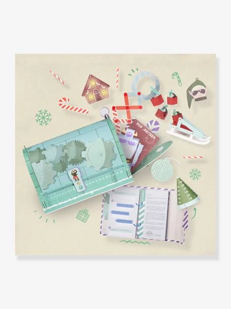 Calendrier De L'Avent 2022 - Mission Glagla 8/12 Ans - PANDACRAFT Vert - Pandacraft – Image 5