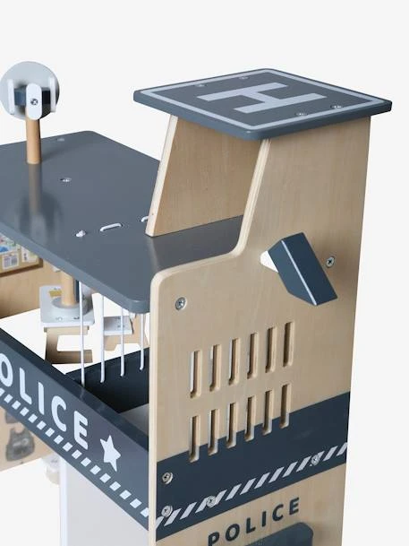 Centre De Secours Poste De Police + Poste De Pompiers En Bois FSC® Blanc - Vertbaudet – Image 6