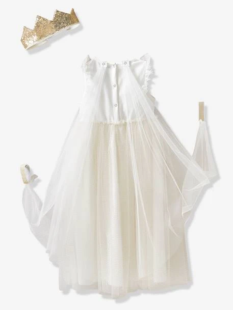 DĂ©guisement De Princesse Avec Voile Et Couronne Rose - Vertbaudet â Image 6