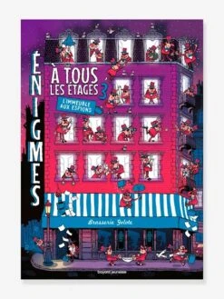 Enigmes à Tous Les étages - T.3 - L'immeuble Aux Espions - BAYARD JEUNESSE Violet - Hachette
