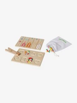 Jeu Tri Des Billes En Bois FSC® Multicolore - Vertbaudet