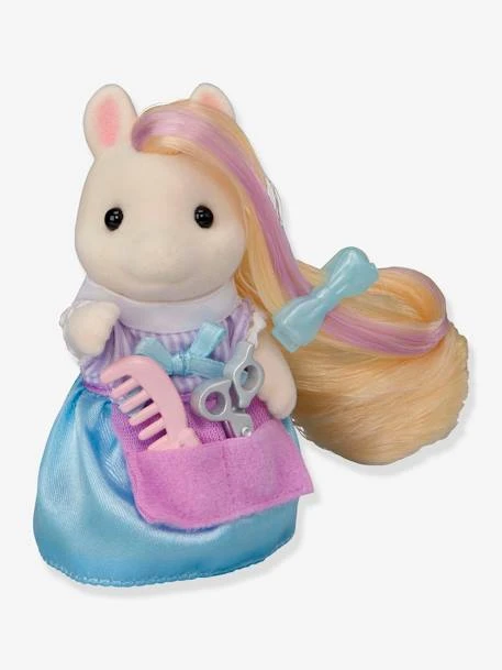 La Maman Poney Et Son Kit De Coiffure - SYLVANIAN FAMILIES Blanc - Sylvanian â Image 3