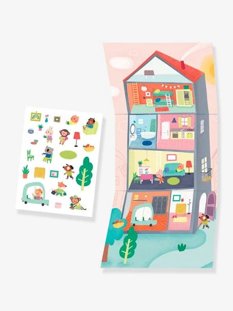 Les Animaux Et Leurs Maisons - DJECO Multicolore - Djeco â Image 2
