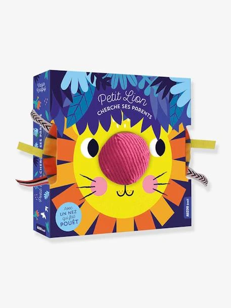 Les Petites TĂȘtes Sonores - Petit Lion Cherche Ses Parents - AUZOU Blanc - Auzou