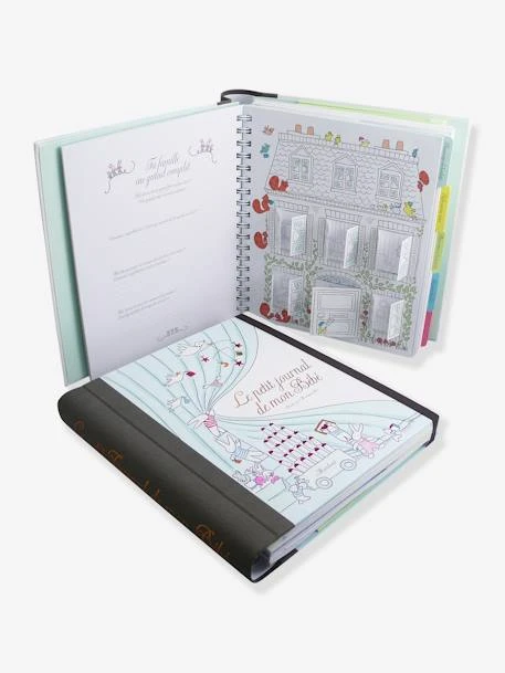 Livre De Naissance - Le Petit Journal De Mon Bébé - Editions MARABOUT Blanc - Hachette