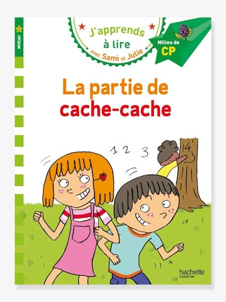 Livre éducatif J’apprends à Lire Avec Sami Et Julie - La Partie De Cache-cache, Niveau 2 HACHETTE EDUCATION Blanc - Hachette