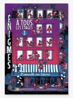 Livre-jeu Enigmes à Tous Les étages, Tome 3 BAYARD JEUNESSE Violet - Hachette