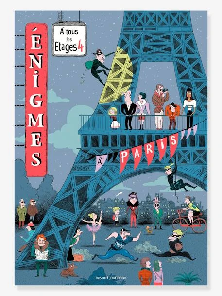 Livre-jeu Enigmes à Tous Les étages, Tome 4 BAYARD JEUNESSE Bleu - Hachette