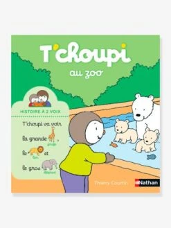 Livre T'choupi Au Zoo - Histoire à 2 Voix NATHAN Multico - Nathan
