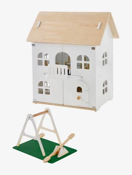 Maison Romantique Des Amis Des Petits + Mobilier En Bois FSC® Blanc - Vertbaudet – Image 3