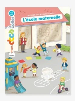 Mes Docs à Coller - L'école Maternelle - ÉDITIONS MILAN Blanc - Hachette