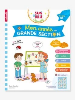 Mon AnnĂ©e De Grande Section Avec Sami Et Julie 5-6 Ans - HACHETTE ĂDUCATION Blanc - Hachette