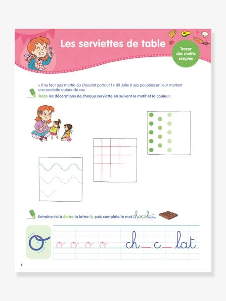 Mon Année De Grande Section Avec Sami Et Julie 5-6 Ans - HACHETTE ÉDUCATION Blanc - Hachette – Image 5