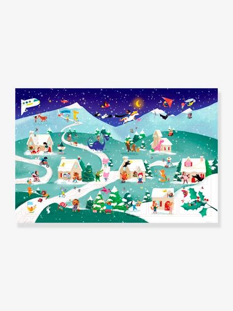 Mon Calendrier De L'Avent - 24 Histoires à Lire Et à écouter - DEUX COQS D'OR Vert - Hachette – Image 2