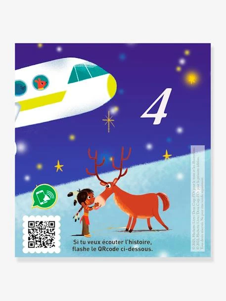 Mon Calendrier De L'Avent - 24 Histoires à Lire Et à écouter - DEUX COQS D'OR Vert - Hachette – Image 3