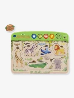 Mon Premier Puzzle Interactif Des Animaux - VTECH Marron - Toutes Les Marques