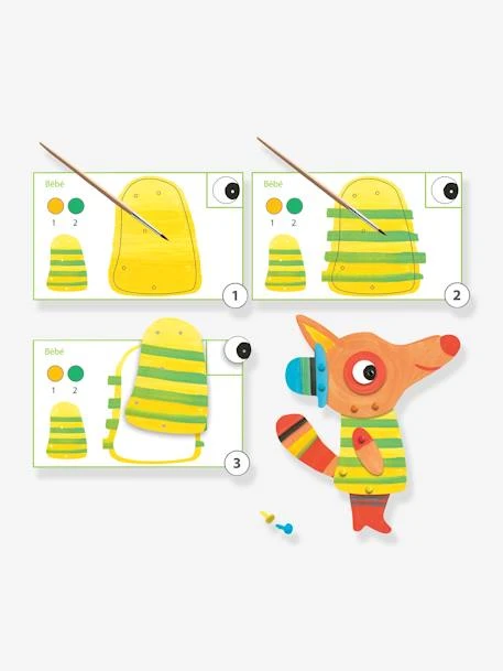 Peinture - La Famille Renard DJECO Bleu - Djeco – Image 5