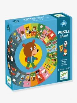 Puzzle Géant La Journée DJECO Bleu - Djeco