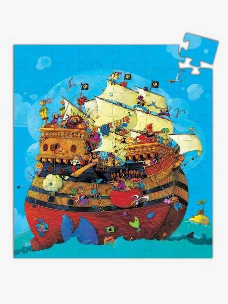 Puzzle Le Bateau De Barberousse 54 Pièces DJECO Multicolore - Djeco – Image 2