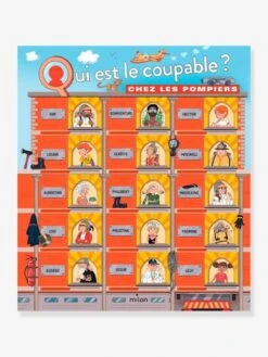 Qui Est Le Coupable Chez Les Pompiers ? MILAN Blanc - Hachette