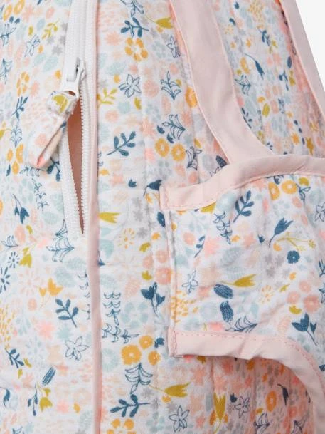 Sac Ă Dos Porteur Poupon En Gaze De Coton Rose - Vertbaudet â Image 4