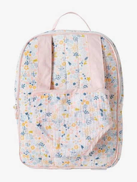 Sac Ă Dos Porteur Poupon En Gaze De Coton Rose - Vertbaudet