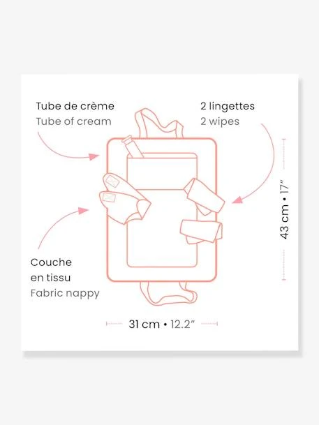 Sac Ă Langer - DJECO Rose - Djeco â Image 3