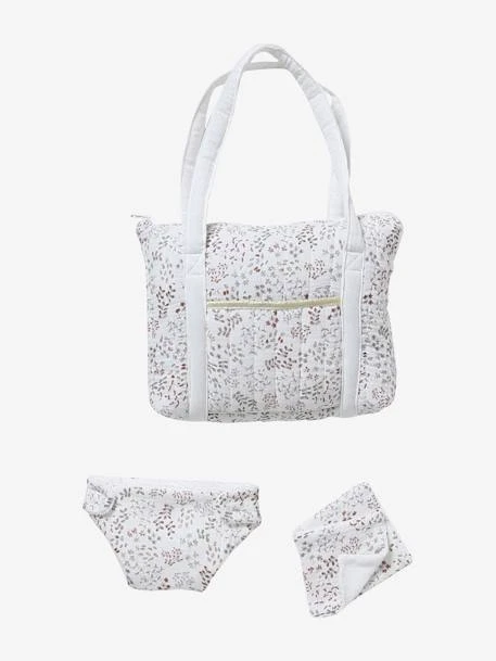 Sac à Langer Poupon En Gaze De Coton Flora Multicolore - Vertbaudet