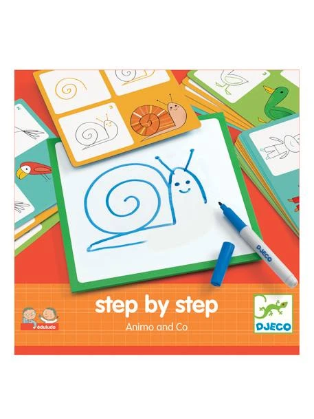 Step By Step Animals DJECO Multicolore - Djeco