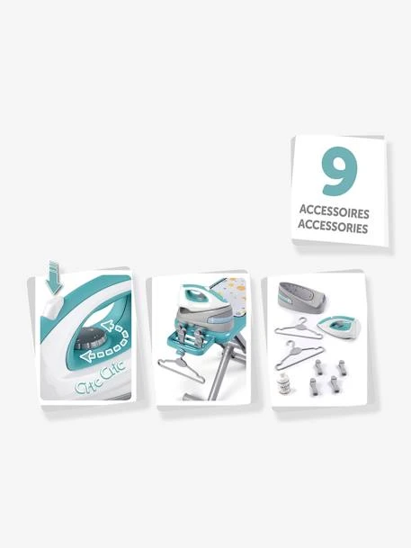 Table à Repasser + Centrale Vapeur - SMOBY Bleu - Smoby – Image 4