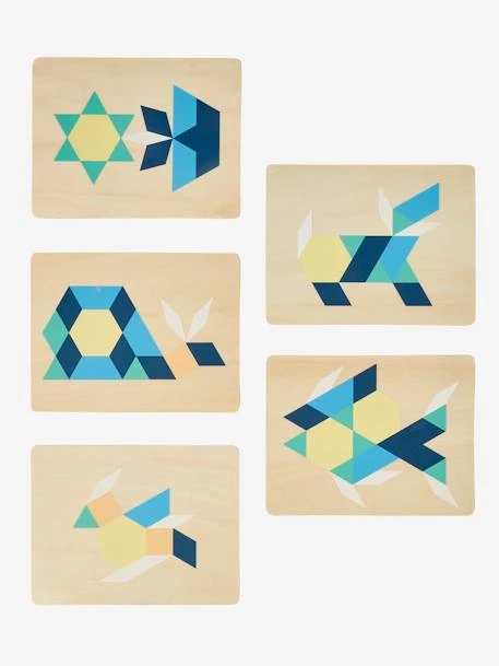 Tangram En Bois FSC® Multicolore - Vertbaudet – Image 4