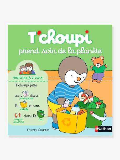 T'choupi Prend Soin De La Planète NATHAN Vert - Nathan